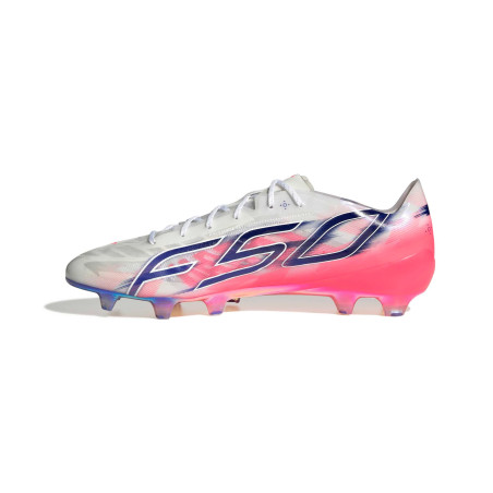 adidas F50 Hyperfast EVO FG blanc rose