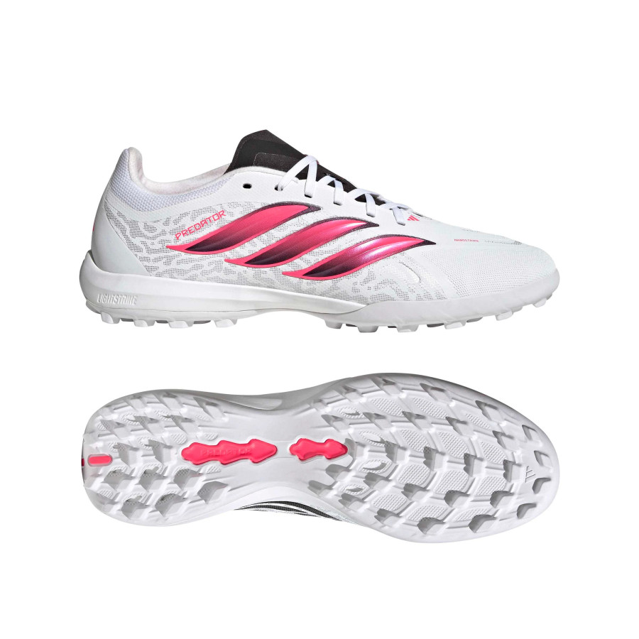 adidas Predator League Turf blanc rose
