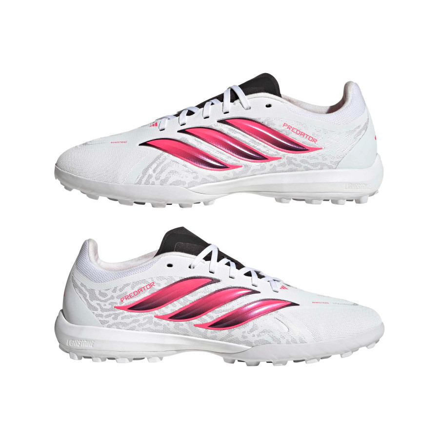adidas Predator League Turf blanc rose