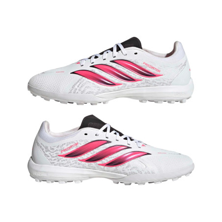 adidas Predator League Turf blanc rose