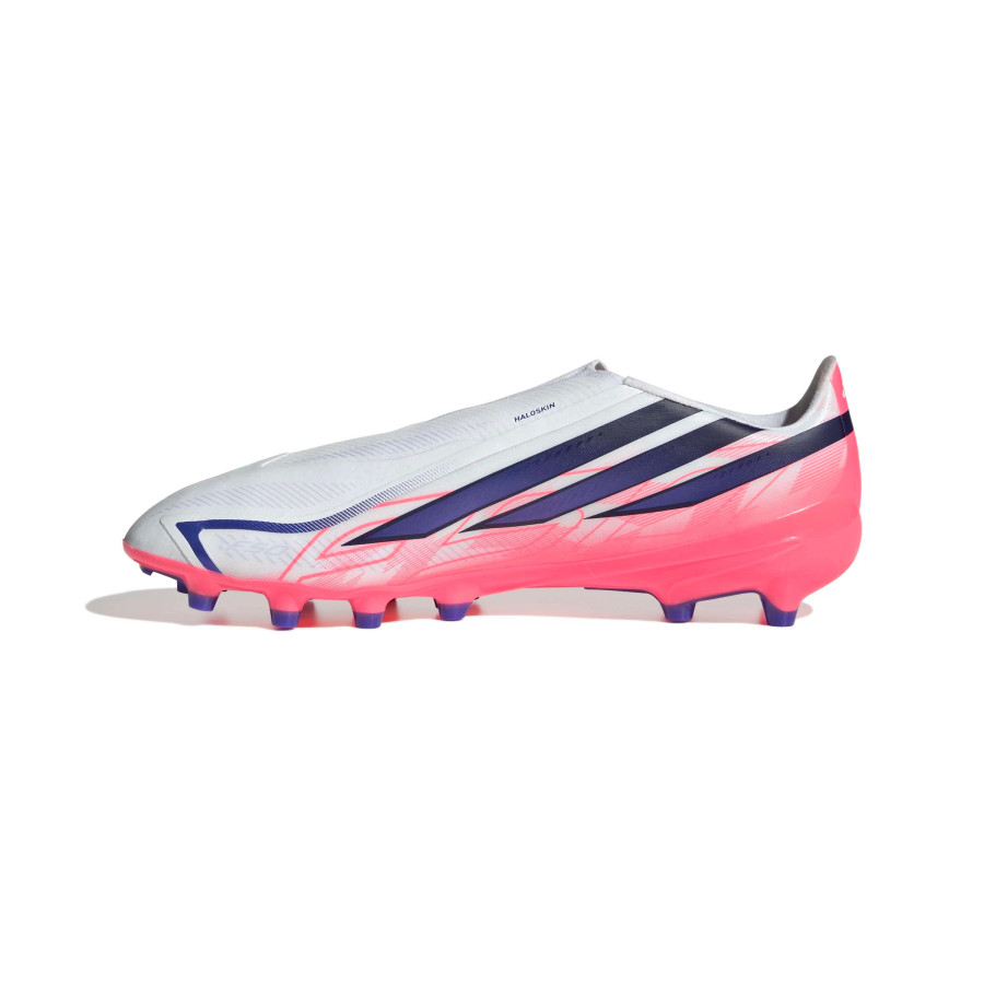 adidas F50 Hyperfast LaceLess League AG blanc rose