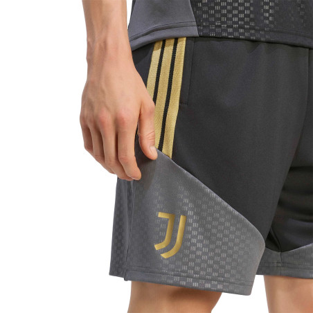 Short entraînement Juventus noir or