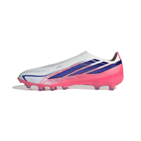 adidas F50 Hyperfast LaceLess Pro AG blanc rose