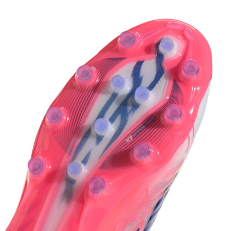 adidas F50 Hyperfast LaceLess Pro AG blanc rose