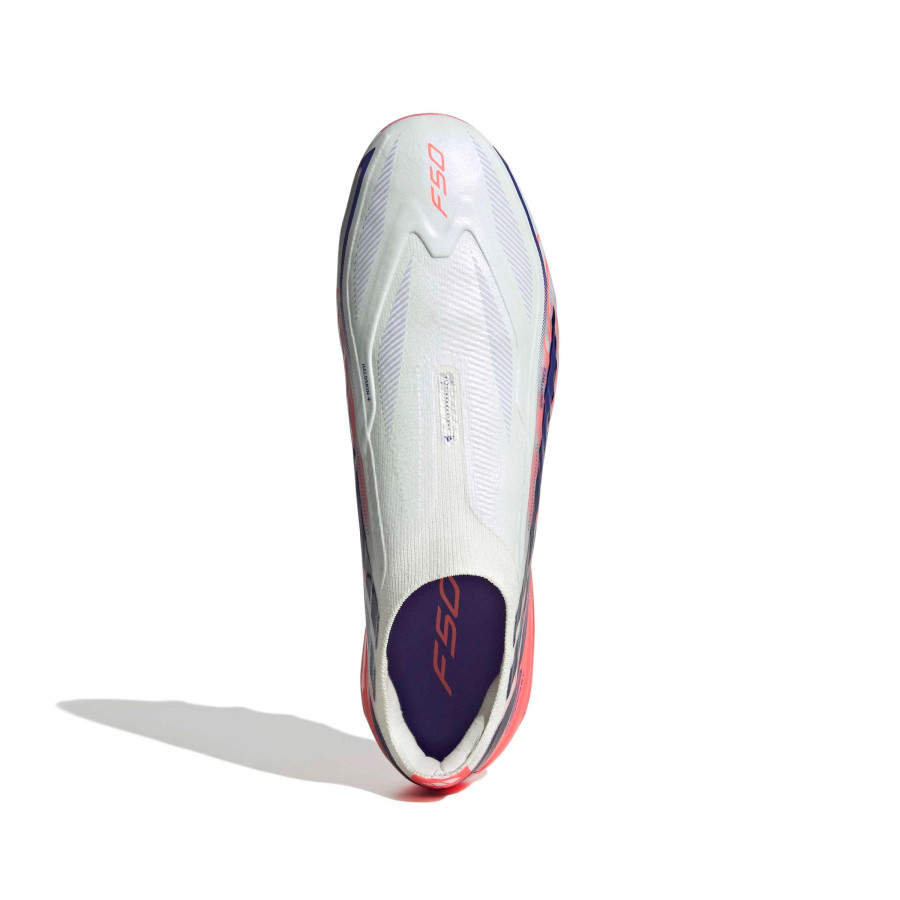 adidas F50 Hyperfast LaceLess Pro AG blanc rose