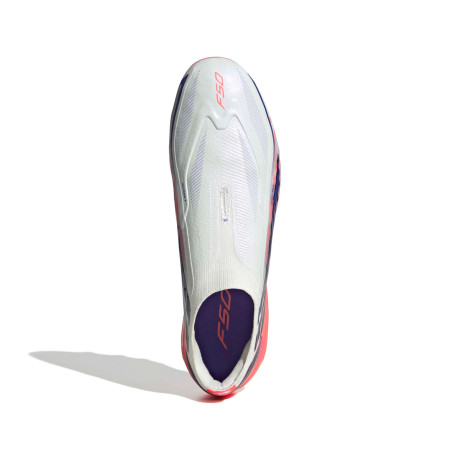 adidas F50 Hyperfast LaceLess Pro AG blanc rose