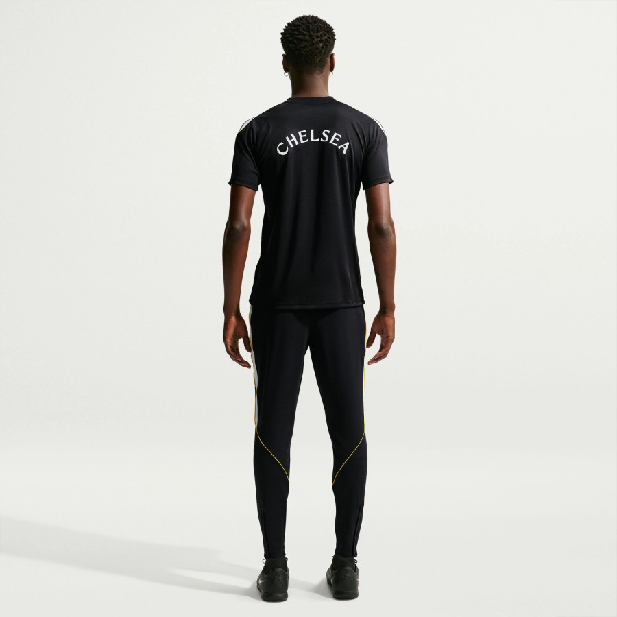 Pantalon survêtement Chelsea Strike noir jaune