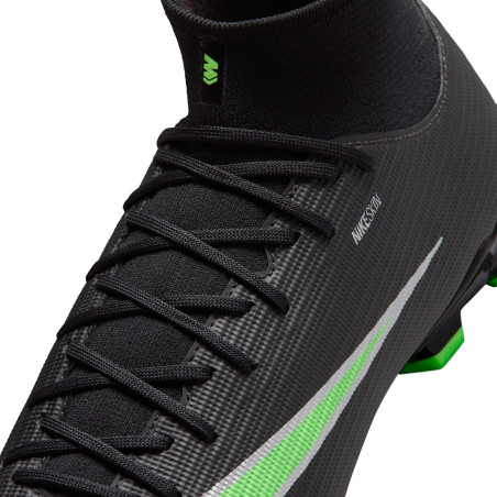 Nike Air Zoom Mercurial Superfly 11 Academy FG/MG noir vert