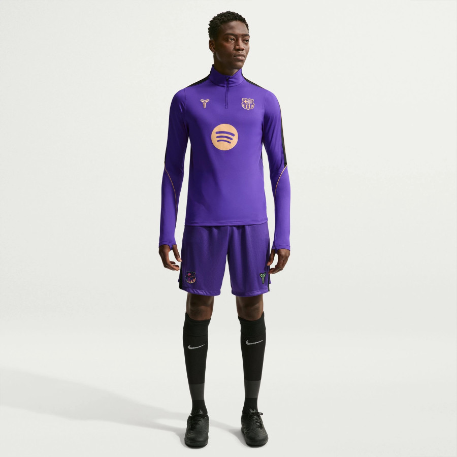 Sweat zippé FC Barcelone x Kobe Bryant violet