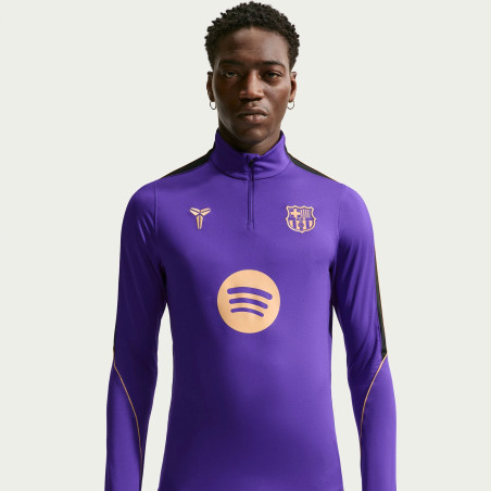 Sweat zippé FC Barcelone x Kobe Bryant violet