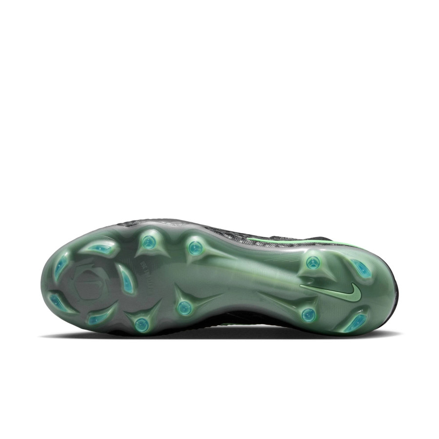 Nike Phantom 6 montante Elite FG noir vert