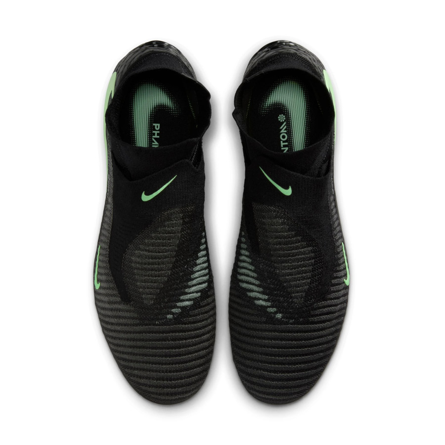 Nike Phantom 6 montante Elite FG noir vert