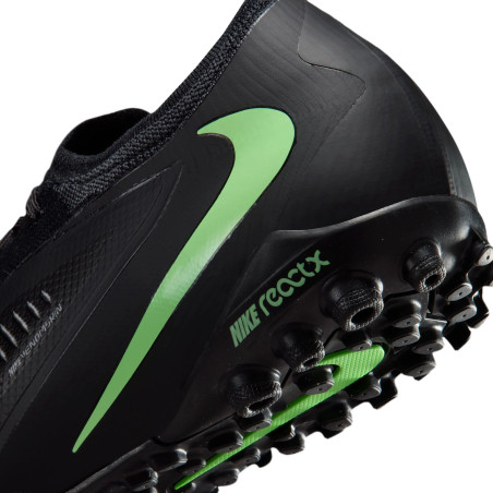 Nike Phantom ReactX 6 Pro Turf noir vert
