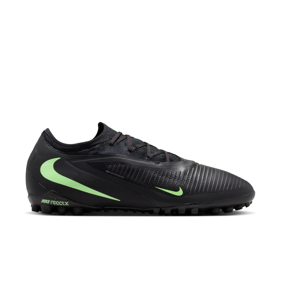 Nike Phantom ReactX 6 Pro Turf noir vert