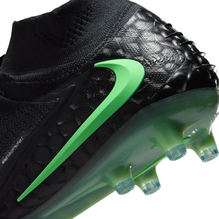 Nike Phantom 6 montante Elite AG-Pro noir vert