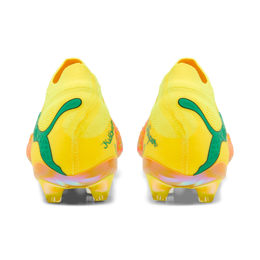 Puma Future 9 Ultimate Neymar Jr FG jaune vert