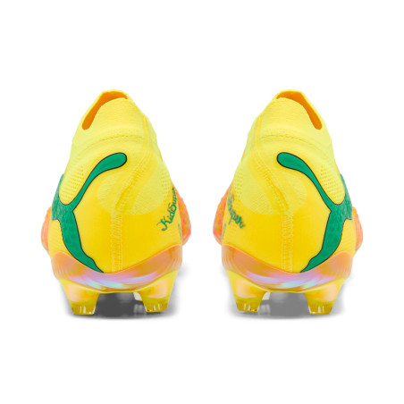 Puma Future 9 Ultimate Neymar Jr FG jaune vert