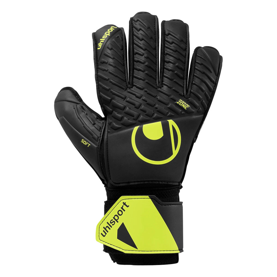 Gants gardien junior Uhlsport Soft Flex Frame noir jaune