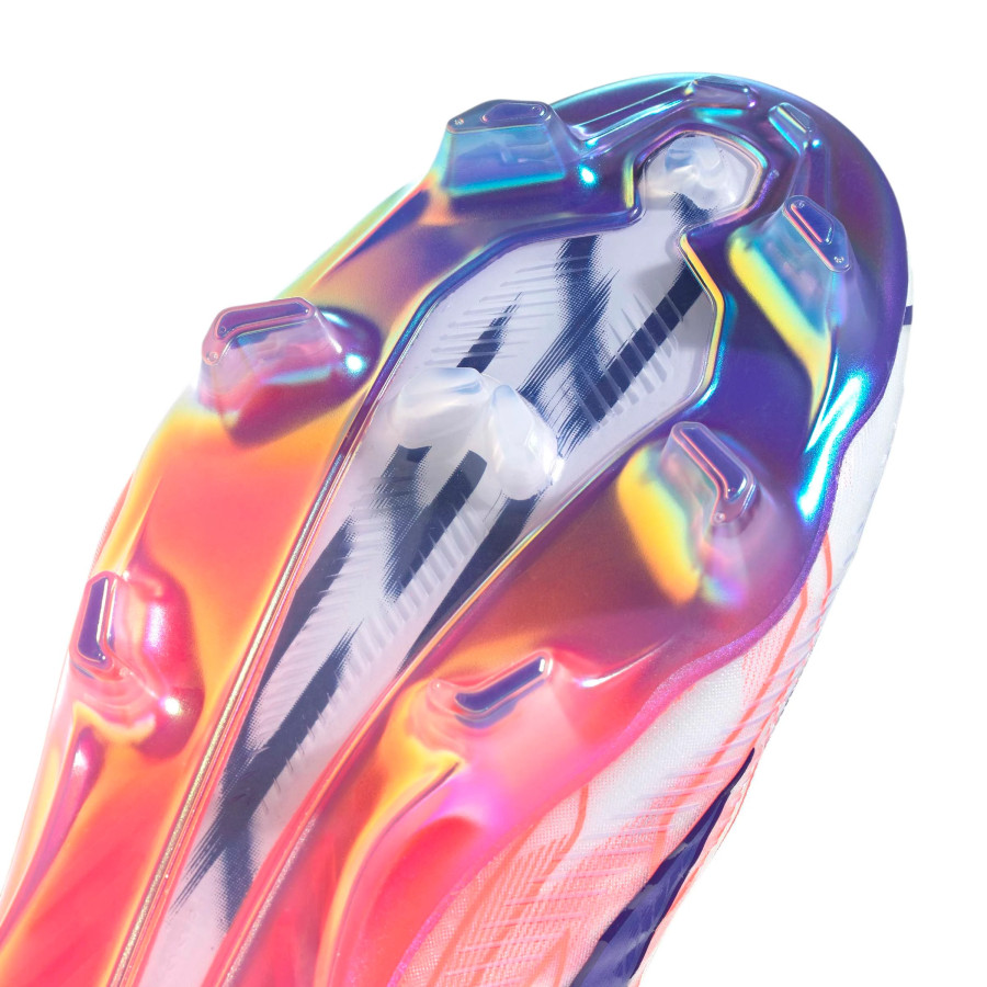 adidas F50 Hyperfast Elite FG blanc rose