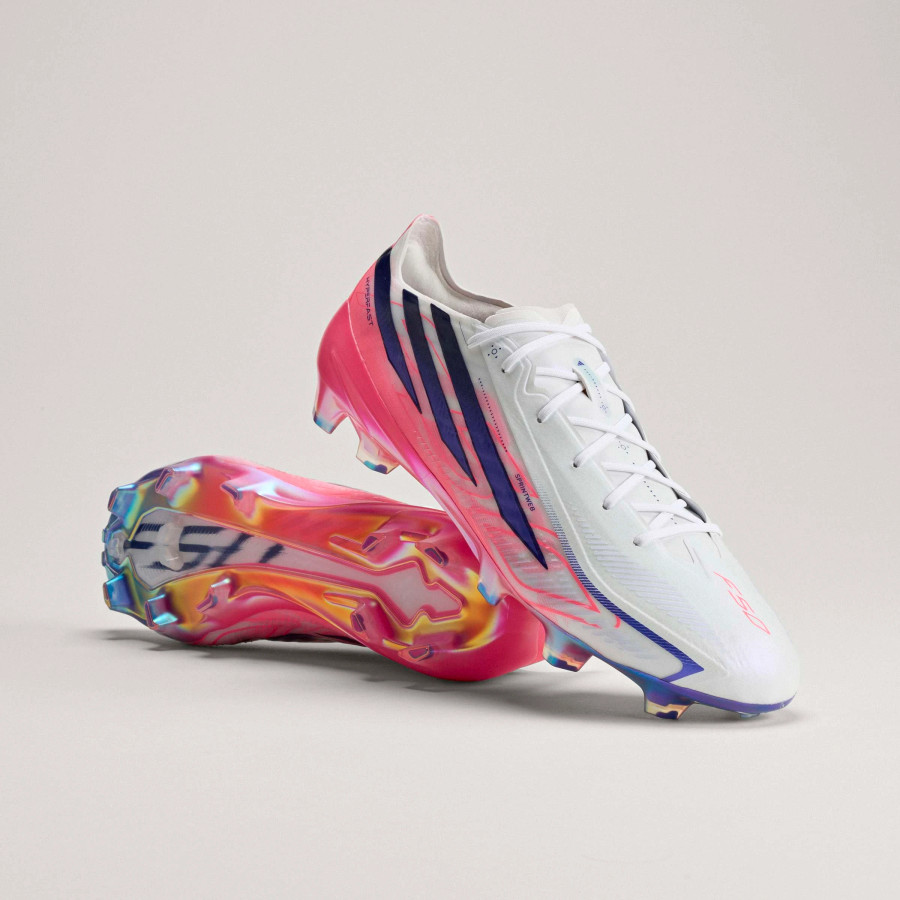 adidas F50 Hyperfast Elite FG blanc rose