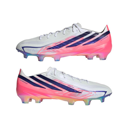 adidas F50 Hyperfast Elite FG blanc rose