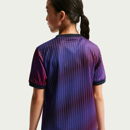 Maillot avant match junior PSG bleu rouge