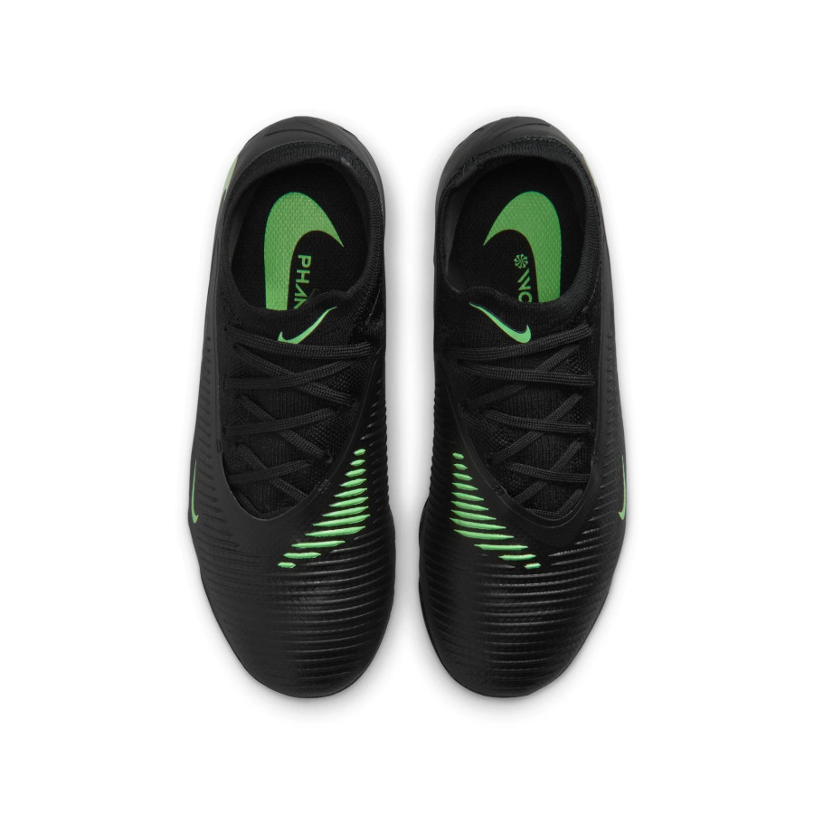 Nike Phantom 6 junior Pro FG/MG noir vert