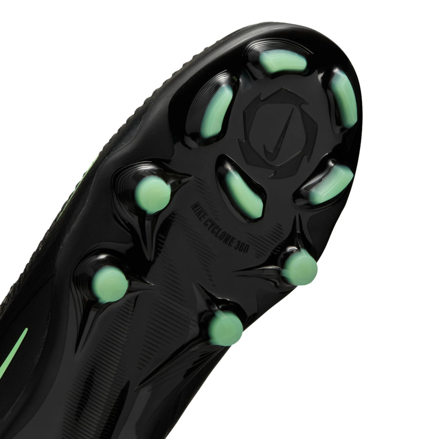 Nike Phantom 6 junior Pro FG/MG noir vert