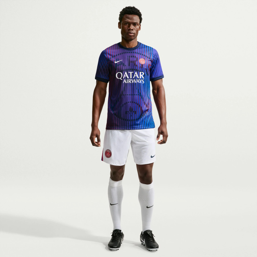 Maillot avant match PSG bleu rouge