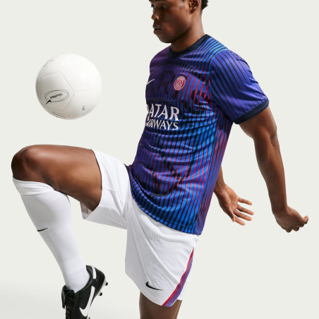 Maillot avant match PSG bleu rouge