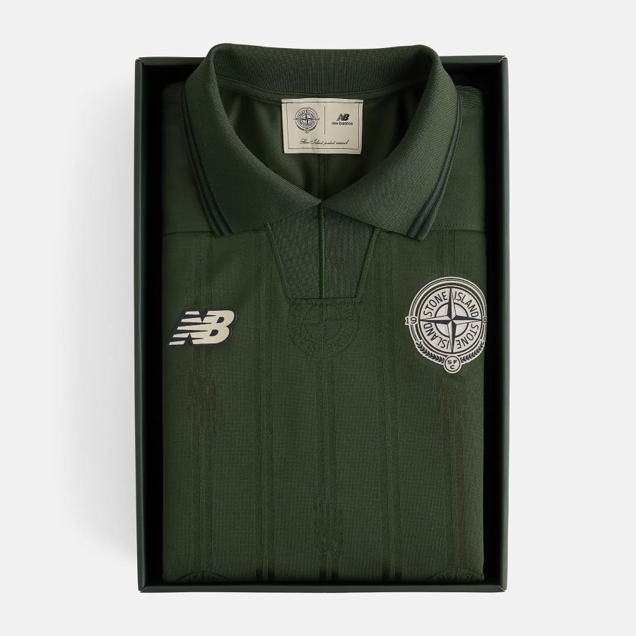 Ensemble New Balance x Stone Island vert