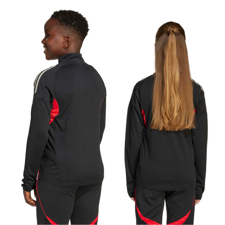 Sweat zippé junior Benfica noir