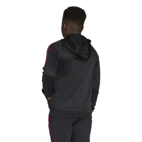 Sweat à capuche junior Ajax Amsterdam noir