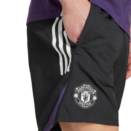 Short entraînement Manchester United noir