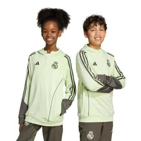 Sweat à capuche junior Real Madrid jaune