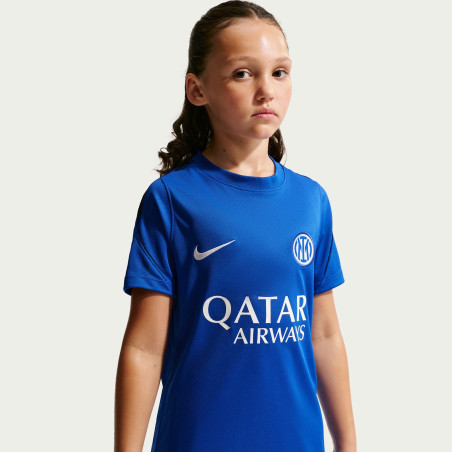 Maillot entraînement junior Inter Milan Strike bleu