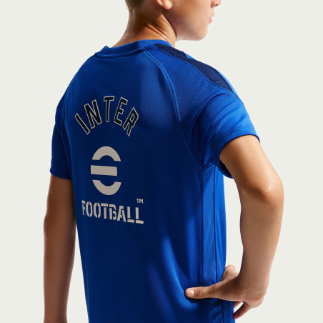 Maillot entraînement junior Inter Milan Strike bleu