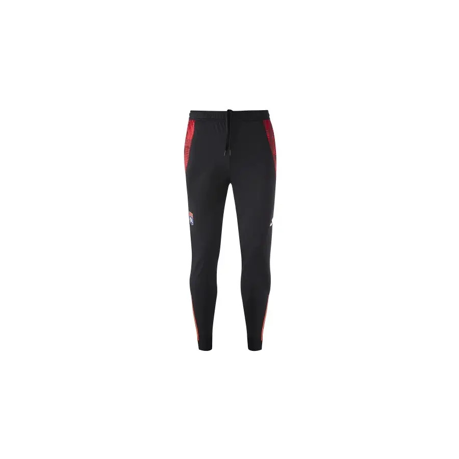 Pantalon survêtement OL noir rouge