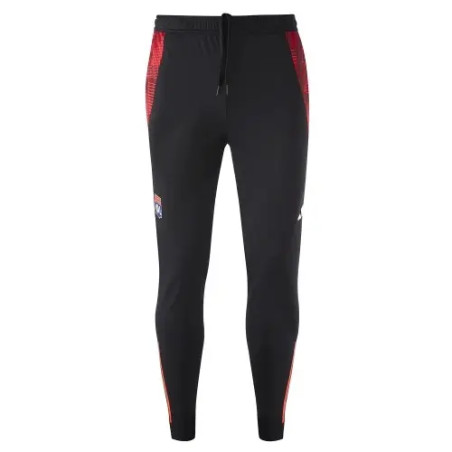 Pantalon survêtement OL noir rouge