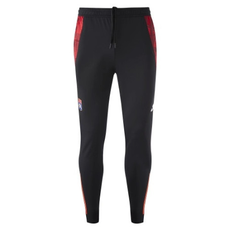Pantalon survêtement OL noir rouge