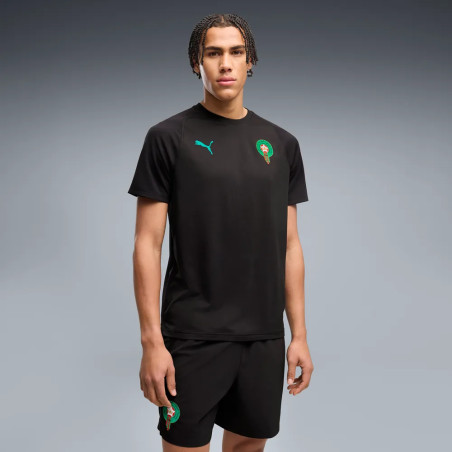 T-shirt Maroc PowerTrain noir vert