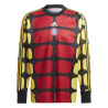 Maillot manches longues gardien Bayern Munich Iconic rouge jaune