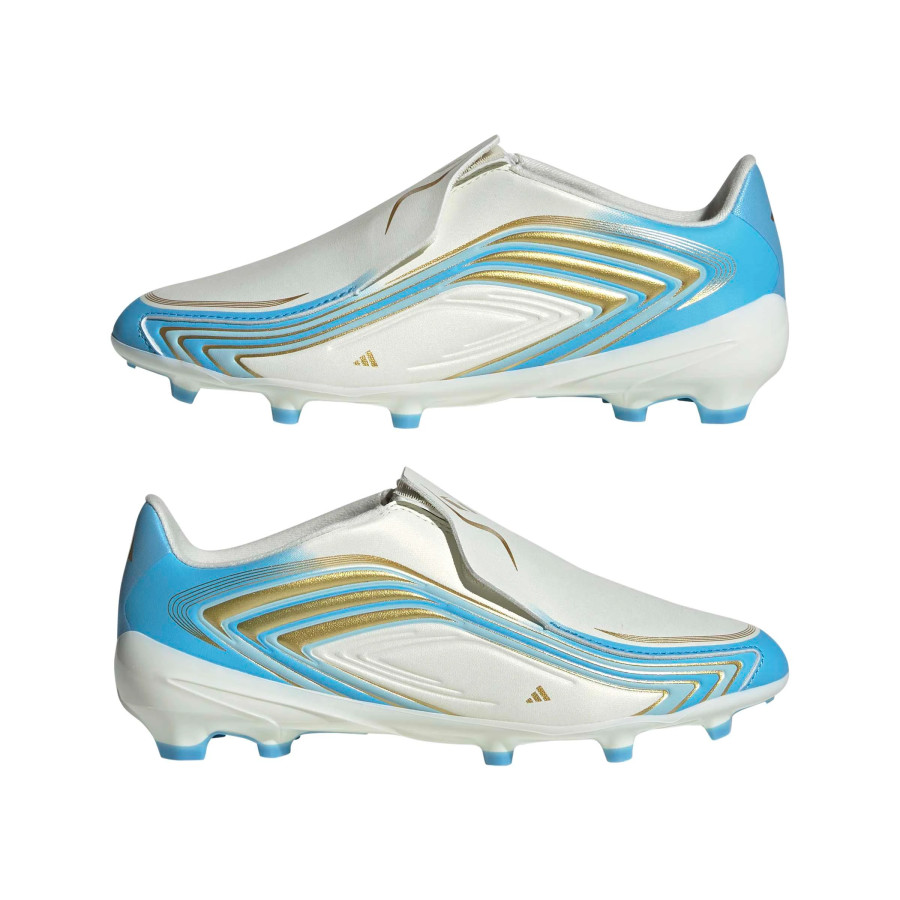 adidas F50 Messi junior MG blanc bleu