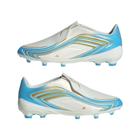 adidas F50 Messi junior MG blanc bleu