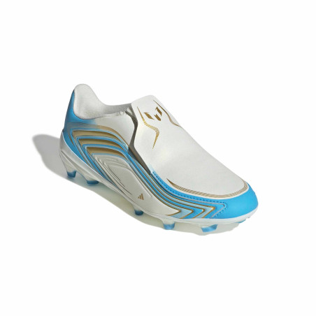 adidas F50 Messi junior MG blanc bleu