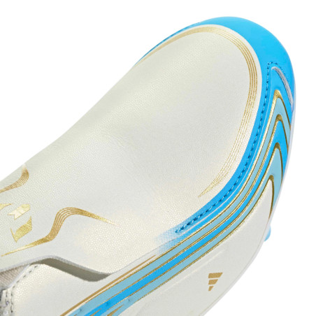 adidas F50 Messi junior MG blanc bleu