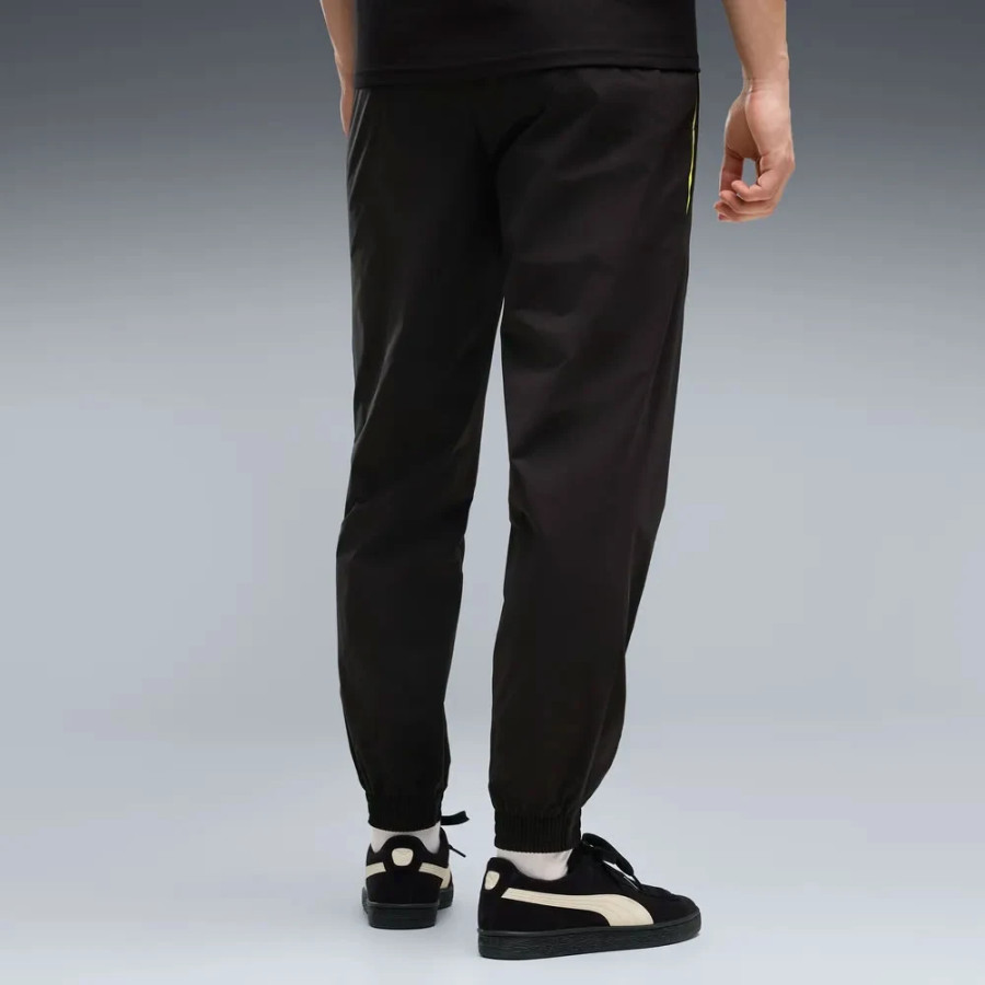 Pantalon survêtement Manchester City PumaTech Woven noir jaune