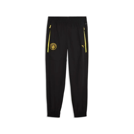 Pantalon survêtement Manchester City PumaTech Woven noir jaune