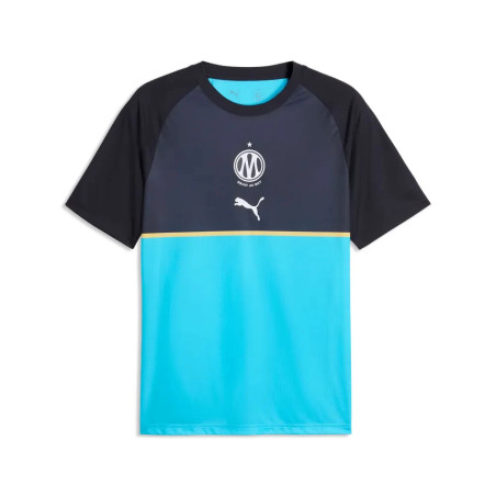 Maillot avant match OM bleu noir