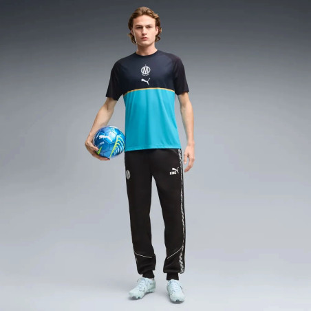 Maillot avant match OM bleu noir
